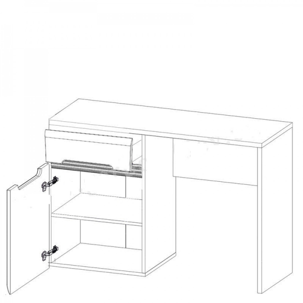 Стол туалетный Ацтека TOL1D1S БРВ Украина