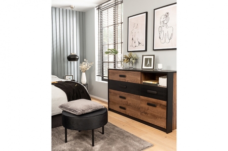 Комод Kassel KOM1D5S BRW Польша