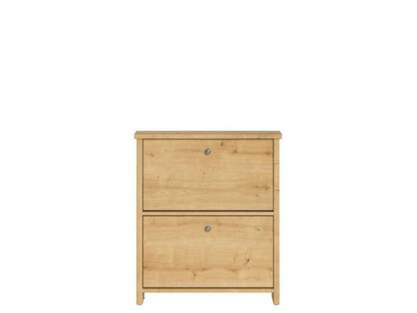 Тумба для обуви Porto SFB2B, дуб натуральный берлингтон