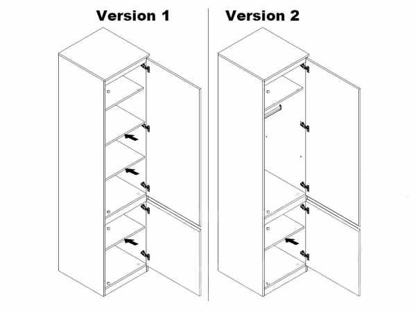 Пенал Мия 2Д Світ Меблів