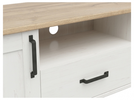 Тумба под телевизор Loksa RTV2D1S BRW Польша