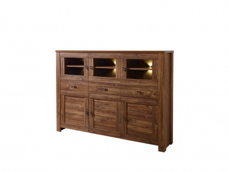 Буфет Brussel KOM3W3D3S/13/18, дуб стирлинг