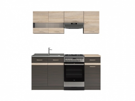 кухня junona line 170 brw дуб венге