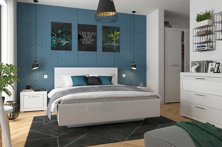 Шкаф Flames SZF2D BRW Польша