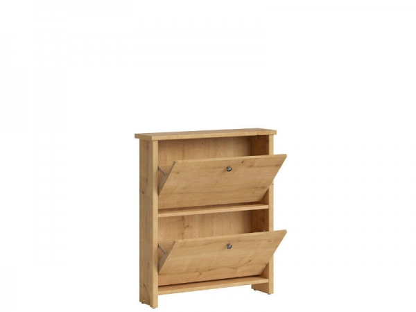 Тумба для обуви Porto SFB2B, дуб натуральный берлингтон