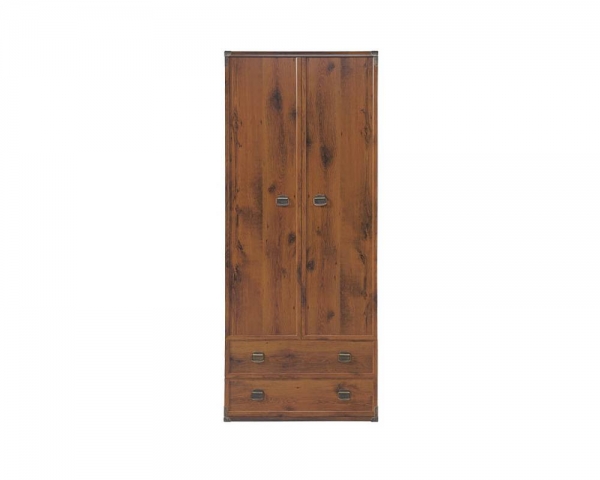 Шкаф Индиана JSZF 2D2S/80 БРВ Украина, дуб шуттер