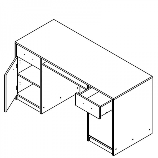 Стол письменный Непо  BIU150 Гербор