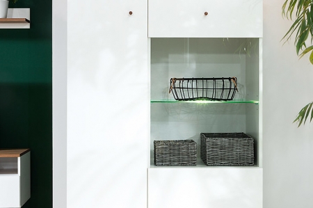 Витрина Heda REG1D1W BRW Польша