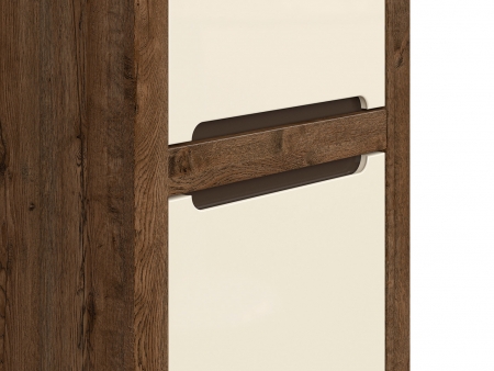 Пенал Ruso REG2D, дуб april/перламутровый глянец