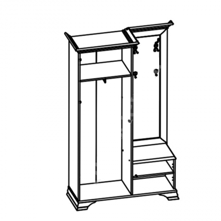 Прихожая Кентуки PPK/110L БРВ Украина