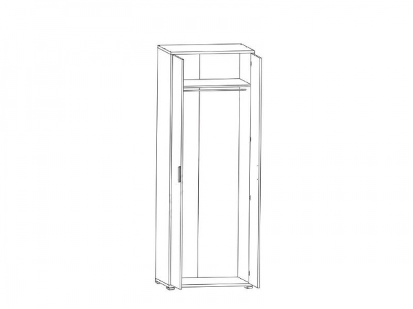 Шкаф Каби SZF 2D/79/220 Гербор