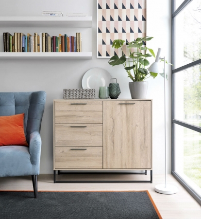 Спальня Gamla BRW, дуб grandson