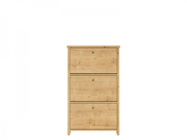 Тумба для обуви Porto SFB3B, дуб натуральный берлингтон