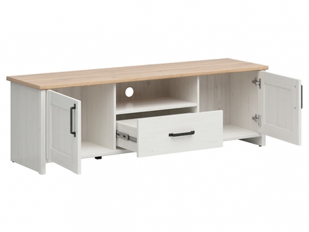 Тумба под телевизор Loksa RTV2D1S BRW Польша