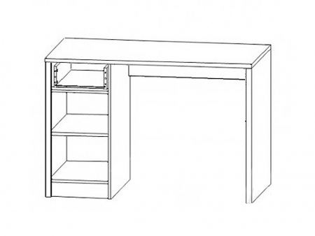 Стол письменный Бьянко Світ Меблів