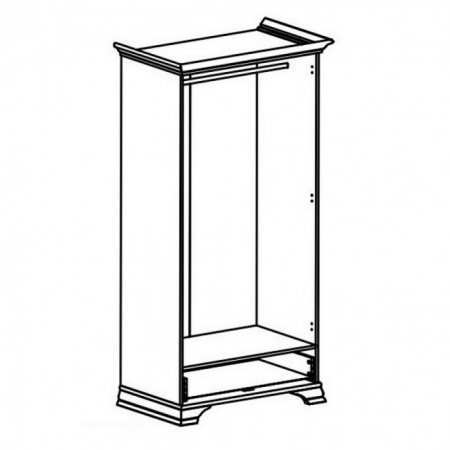 Шкаф Idento SZF2D1S BRW Польша