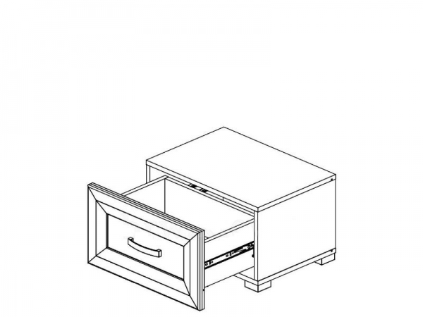 Тумба прикроватная Маркус KOM1S БРВ Украина