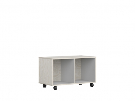 Тумба мобильная Stanford KTN, сосна iceland/светло-серый