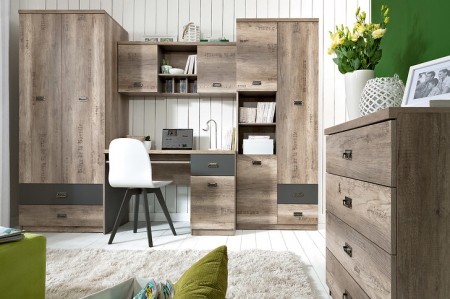 Шкаф Malcolm SZF2D2S BRW Польша