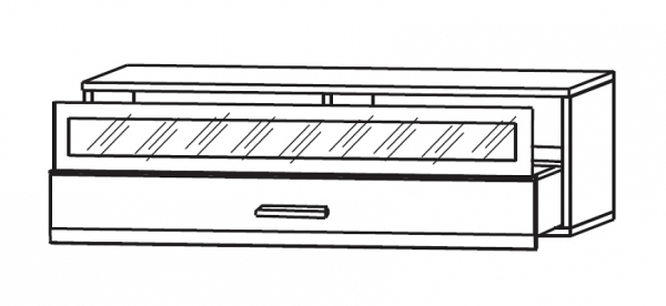 Тумба ТВ Вушер RTV1SW Гербор