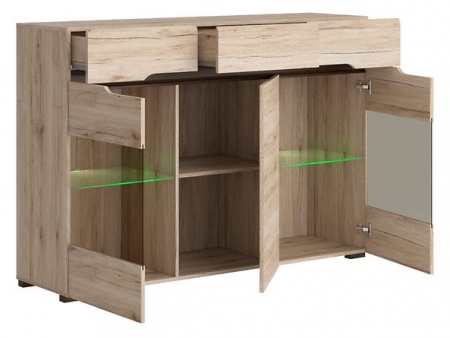 Комод Elpasso KOM2W1D3S BRW Польша