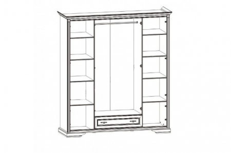 Шкаф Клео 4D1S Гербор