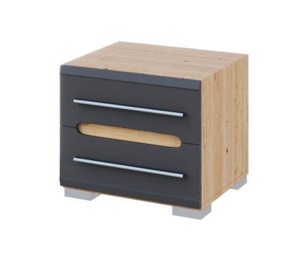 тумба прикроватная бьянко світ меблів