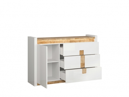 Комод Alameda KOM1D3S BRW Польша