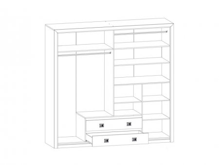 Шкаф Коен 2 SZF4D2S БРВ Украина