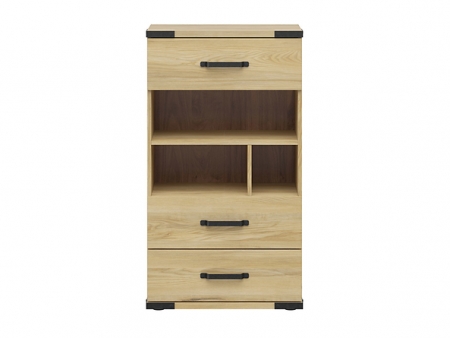 комод lara kom3s brw