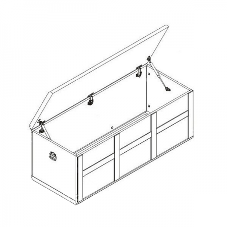 Сундучок Индиана JKUF 120 БРВ Украина, сосна аризонская