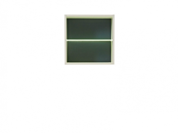 Шкаф навесной Median SFW/6/6, белый/белый глянец