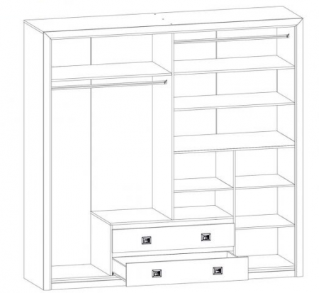 Шкаф Коен SZF4D2S Гербор