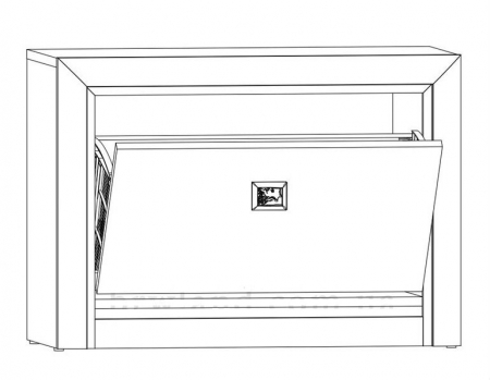 Тумба для обуви Коен 2 BUT1D БРВ Украина