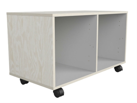 Тумба мобильная Stanford KTN, сосна iceland/светло-серый