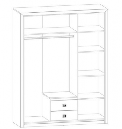 Шкаф Коен SZF3D2S Гербор