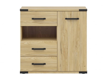 комод lara kom1d3s brw