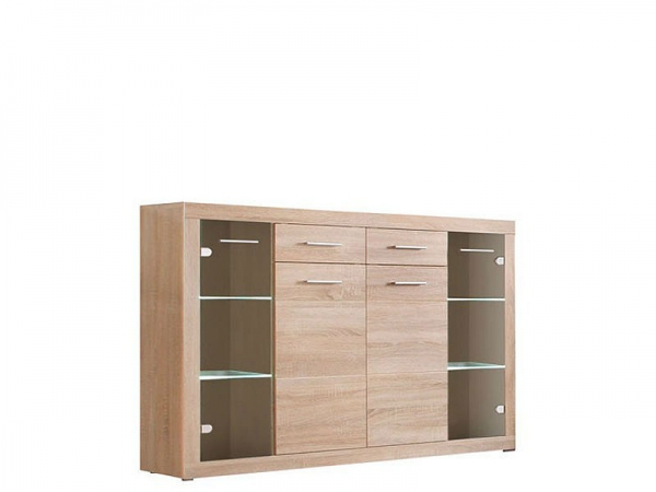 Комод Cancan KOM2D2S2, дуб сонома