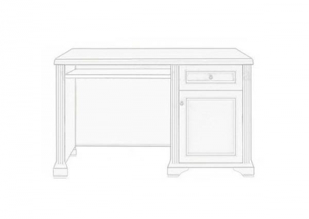 стол письменный вайт 130 гербор