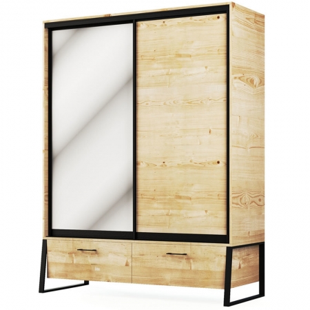 шкаф лофт 2д2ш світ меблів