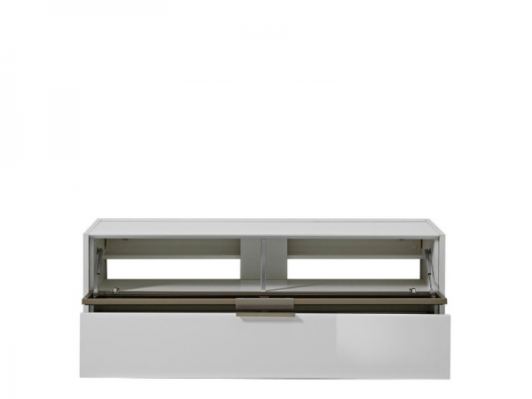 Тумба ТВ Median RTV1K1S/5/14, белый/белый глянец/антрацит