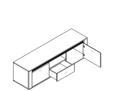 Тумба ТВ Селена RTV155 Гербор