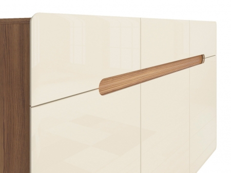 Комод Indio KOM3D3S, лиственница sibiu золотая, перламутр глянец