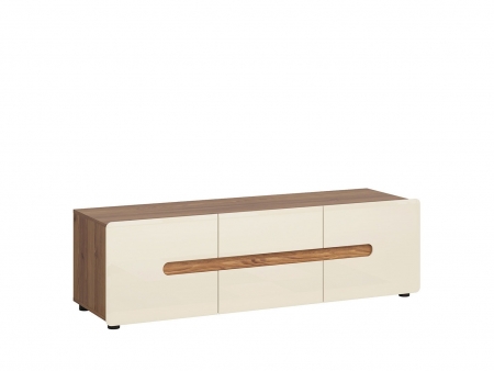 Тумба ТВ Indio RTV2D2S, лиственница sibiu золотая, перламутр глянец