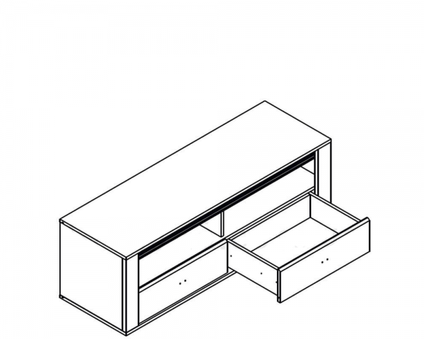 Тумба ТВ Селена RTV130 Гербор