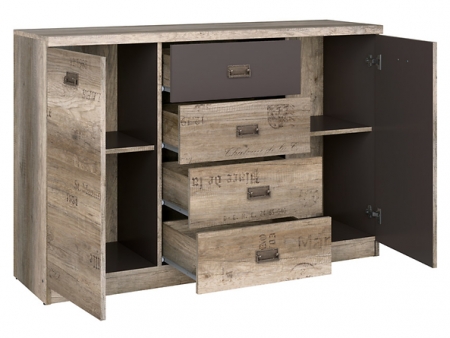 Комод Malcolm KOM2D4S BRW Польша