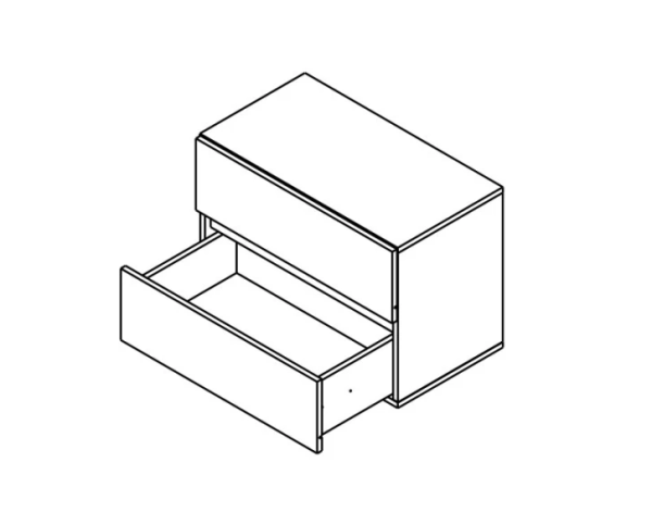 Тумба Лондон KOM2S Гербор