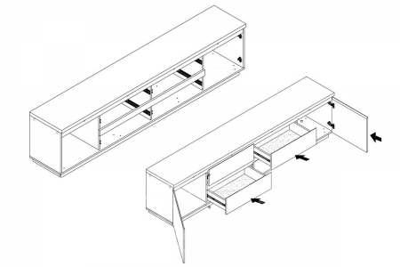 Тумба ТВ Мия Світ Меблів