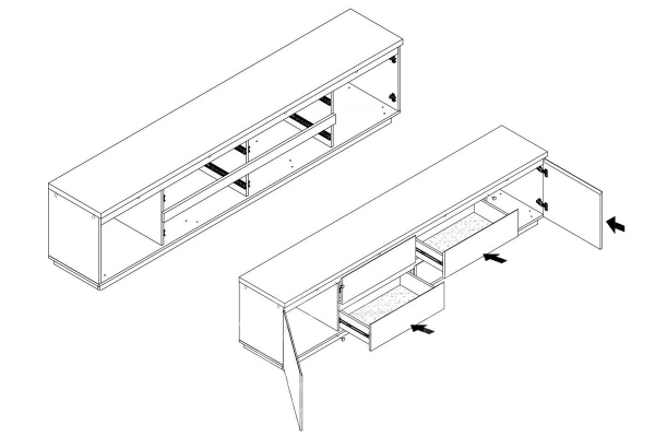 Тумба ТВ Мия Світ Меблів