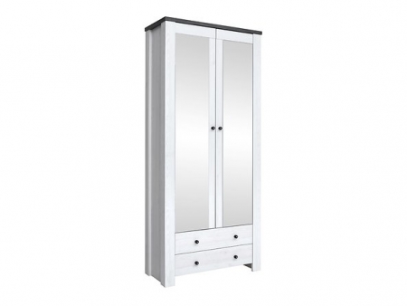 Шкаф с зеркалом Antwerpen REG2L2S/20/9 BRW Польша